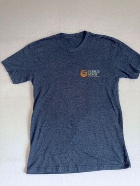 Gracie Jiu Jitsu Heather Navy Short-Sleeve Crewneck T-Shirt